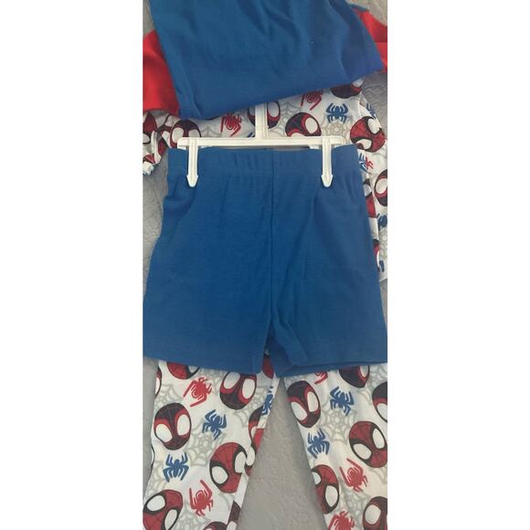 NWT 4PC Sz 4T Marvel Spiderman Amazing Friends Pajama Sets - Picture 3 of 7